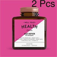 Pack of 2 Well Told Health Age Defier with