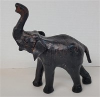 Leather Elephant 9"