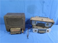 3 Antique Car Radios