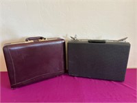 Vintage Briefcases Samsonite with Key, Presto