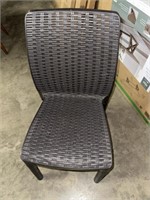 BROWN PATIO CHAIR