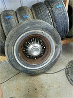 8 lug aluminum Bonneville/Catalina wheel, with
