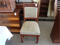 TOC oak side chair.