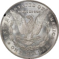 $1 1880/79-CC REV OF 1878. GSA HOLDER. PCGS MS66