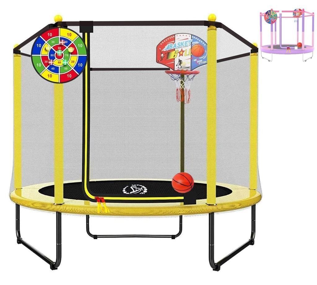 LANGXUN 60  Trampoline for Kids  5ft Mini