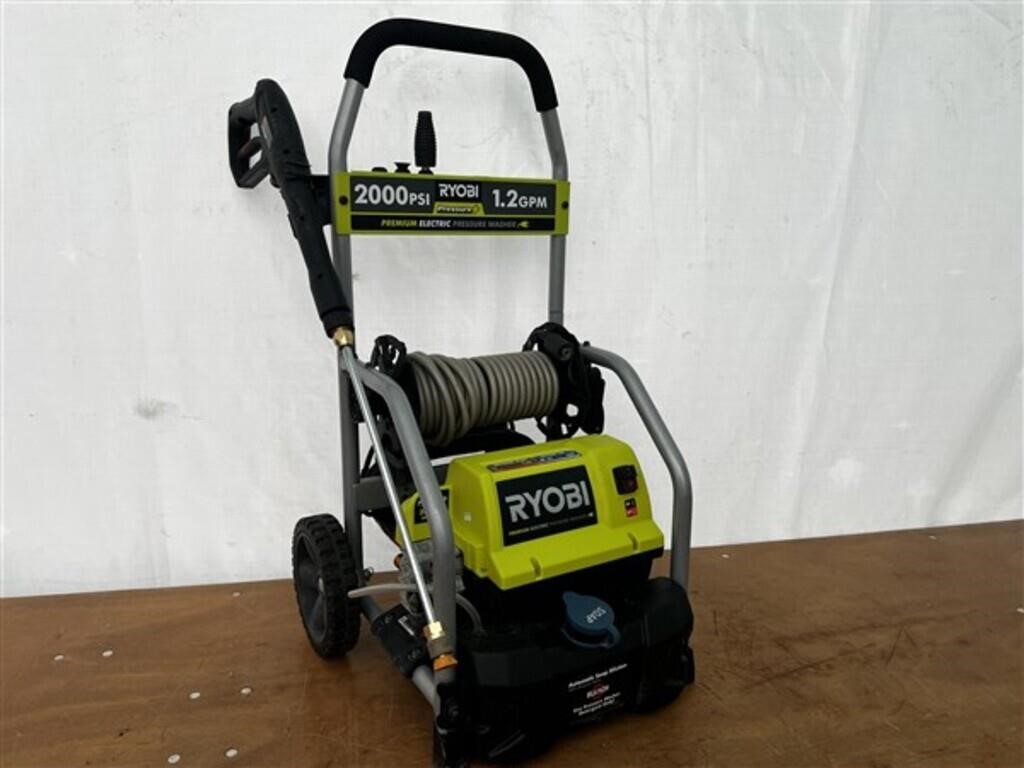 2000 psi Ryobi Electric Pressure Washer