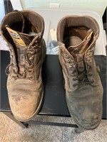 Justin work boots size 9 1/2