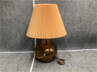 Brass Toned Lamp