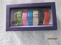 Unused Watch Bands 7 Multi Colored