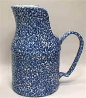 Blue Speckled Creamic Pitcher