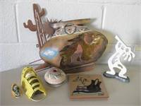 SW Decor - Wall Hanging, Statue, Navajo Pot, etc