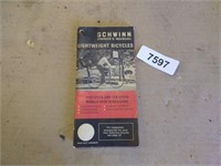 Schwinn Bicycle 1972 Owners Manual