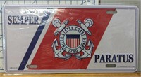 Semper paratus US Coast guard usa made license