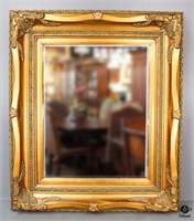 Resin Framed Beveled Mirror