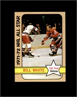 1972 Topps #128 Bill White EX to EX-MT+