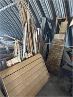 Large Quantity of Wood - Boards,Plywood,Trim