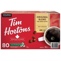 80-Pk Tim Hortons Single-serve K-Cup Pods