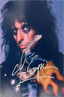 Autograph COA Alice Cooper Photo