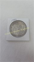 1884 Morgan Dollar