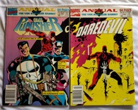 1991 Pair Daredevil Part 1 The Punisher Part 2