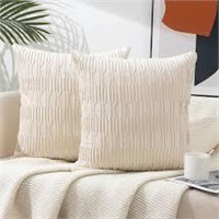 2pk Etasop Cushion Cover, Cream A1