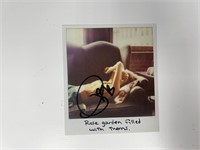 Autograph COA 1989 Polariod