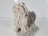 Ceramic Dog Statue 7in X 7in