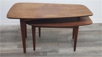 Mid century modern boomerang coffee table