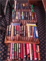 Four boxes of mostly hardback novels including