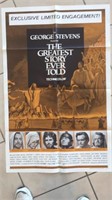 27 x 40 Original Movie Poster, The Greatest Story
