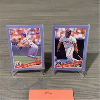 1993 Hostess Promo Baseball Cards, Fielder, Walker