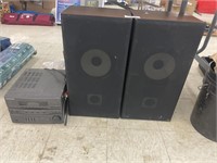 MAGNAVOX STEREO AND 2 SPEAKERS