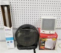 Honeywell ceramic heater and fan, home care grab