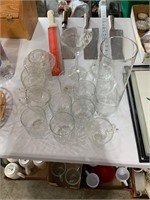 lot of misc. glassware