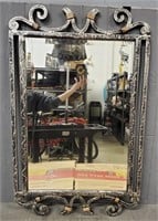 Cast Iron Framed Mirror