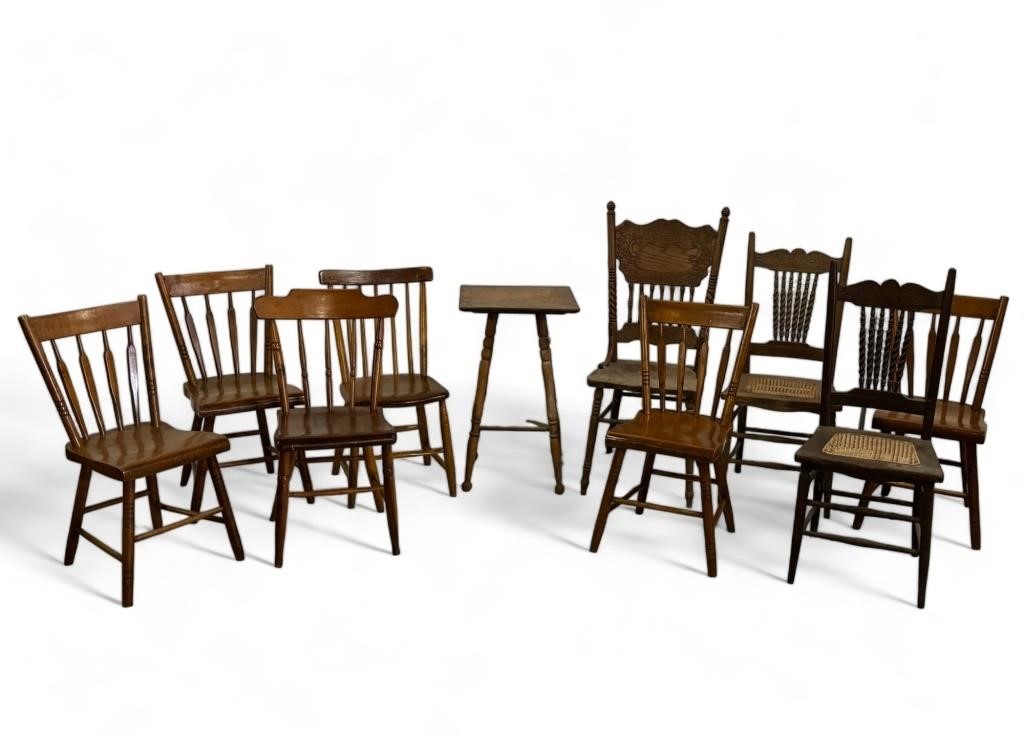Antique Chairs and Table
