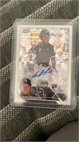 2023 Topps Chrome Carlos Perez Rookie Auto White S