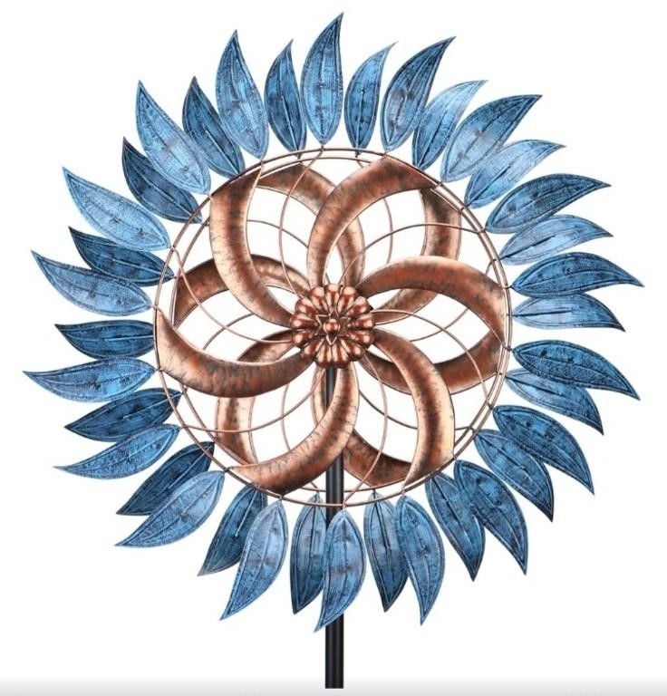 Wind Spinner Large Wind Mill Metal Outdoor I