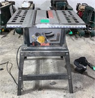 10 INCH TABLE SAW WORKING