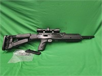 Hi Point 9mm Carbine with BSA 4 power scope.  3