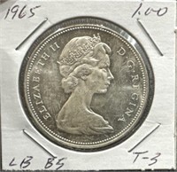 1965 Canada Silver Dollar