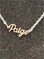 Paige fashion necklace