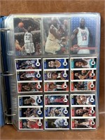 Binder Full of Basetball Cards - Shaquille