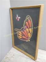 Butterfly Needlework Art.