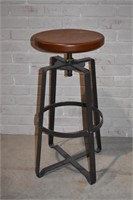 PAIR OF CONTEMPORARY INDUSTRIAL STOOLS