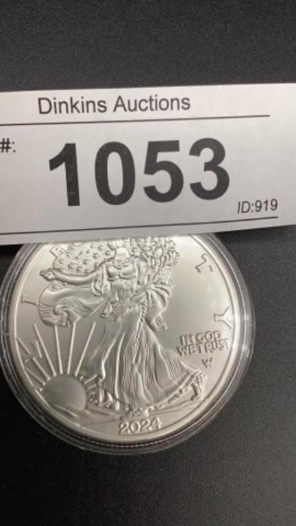 2024 liberty silver, dollar coin