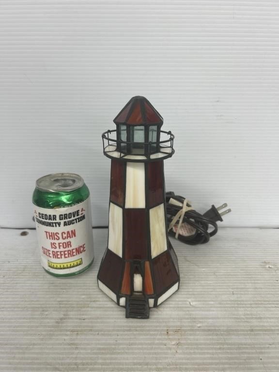 Decorative light up plug in light house