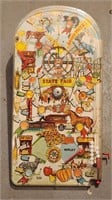 50's MARX State Fair Bagatelle Toy Pinball Machine