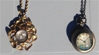 Pair Of Vintage Pendant Analogue Watches