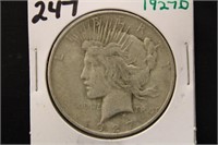1927 D PEACE DOLLAR COIN